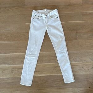 Rag & Bone White cigarette Jeans Women’s Size 25. 

In great new condition